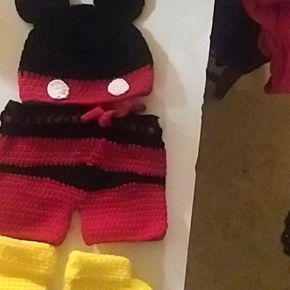 Hand Made New Mickey Mouse outfit